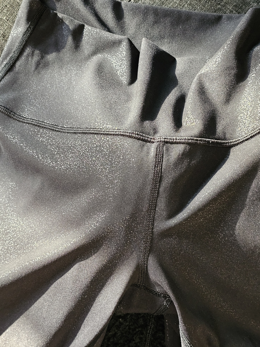 Lululemon Wonder Under High-Rise Tight 28” Foil Black – Size 6 - Picture 8 of 10